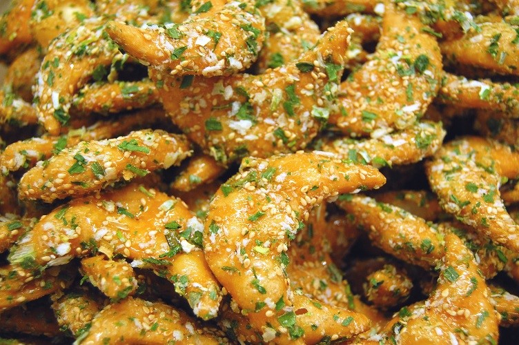 香蔥菱角酥