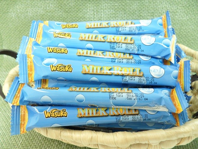Wasuka牛奶威化捲(奶素)