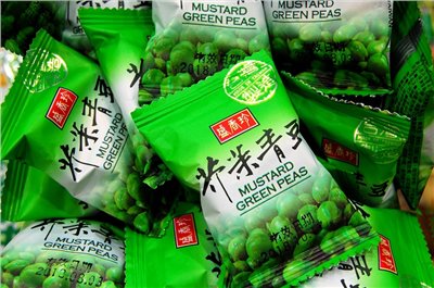 盛香珍芥末青豆