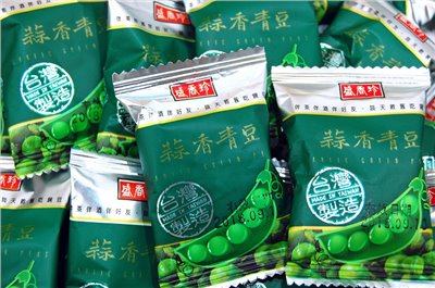 盛香珍蒜香青豆